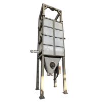 Sac de tonnage Station d'alimentation sans poussière Fermé machine de déchargement de sac de tonnage en poudre Machine de rupture de sac entièrement automatique