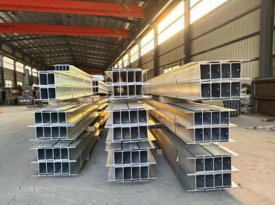 Muralha de retenção de vigas H galvanizadas de carga pesada