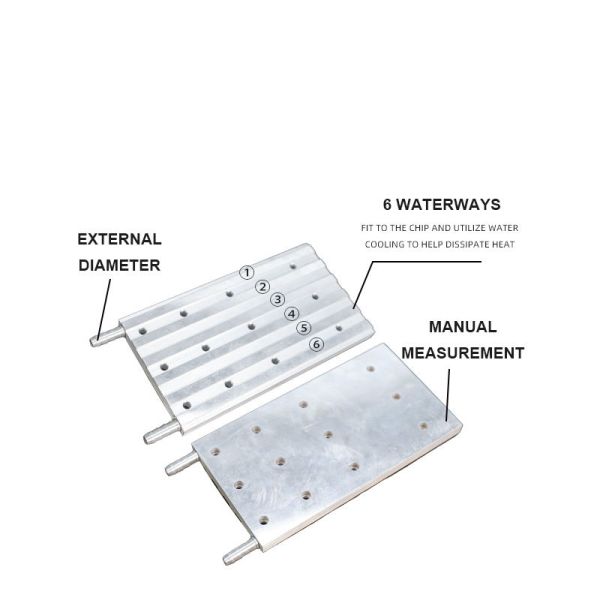 S19-JPRO Computer Case Water Cooling Plate Manifold Aluminum Radiator Solution