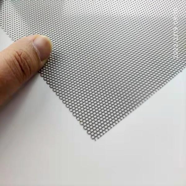 Ultra a multa perfurou a folha de metal flexível 304 de 0.5mm de aço inoxidável