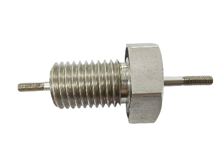 M4 Core Column Hermetic Single Seal Terminals Featuring SUH446 Stainless Steel Pin Material Providing Electrical Sealing