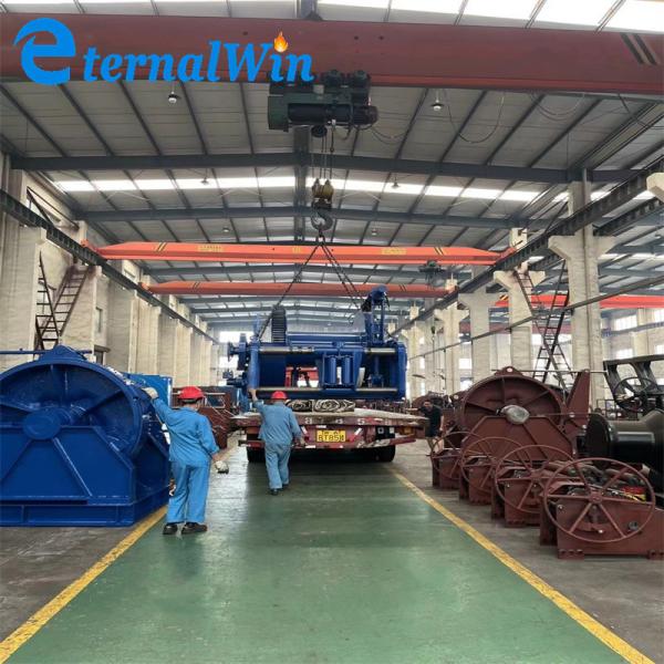 Marine Hydraulic Winch with Electric and Manual Control 20-30m/min