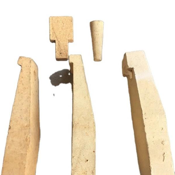 Processing Service High Alumina Plug Brick Refractory Brick for Electric Wire Furnace