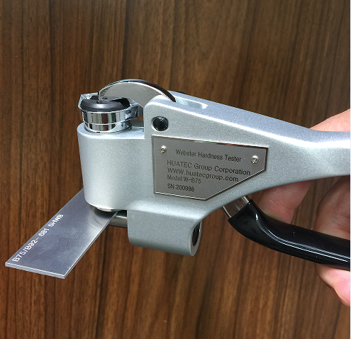 W Series Portable Webster Hardness Tester For Aluminum Alloy Metal