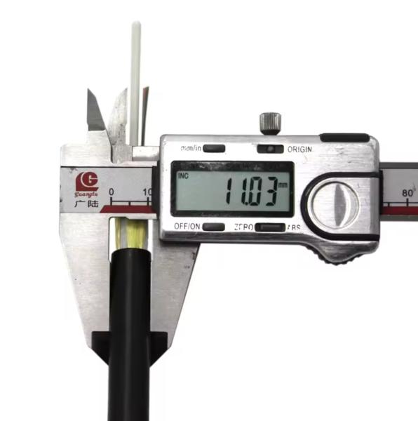 24F Fiber Optic Cable Double Sheath PE All Dielectric Self Supporting Aerial Fiber Cable