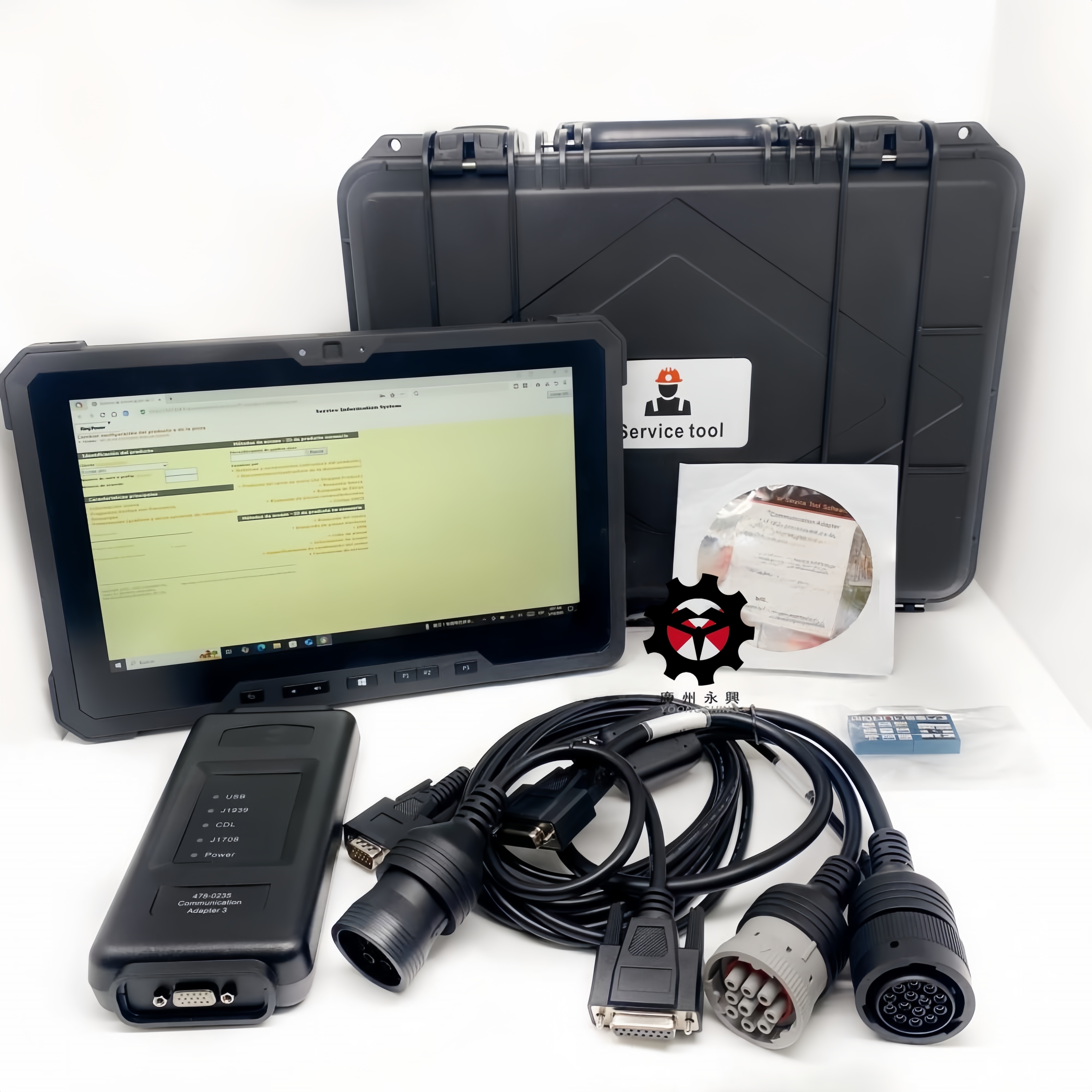 For Cat Et4 538-5051 478-0235 Diagnostic Tool Et4 + SIS With Laptop cat Et4 Diagnostic Tools YOONGSHING