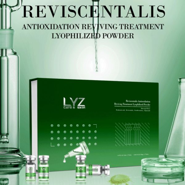 Customized Chamomile Ampule Freeze-Dried Lyophilized Powder Reviscentalis Microneedling Anti-Aging Whitening Face Liquid