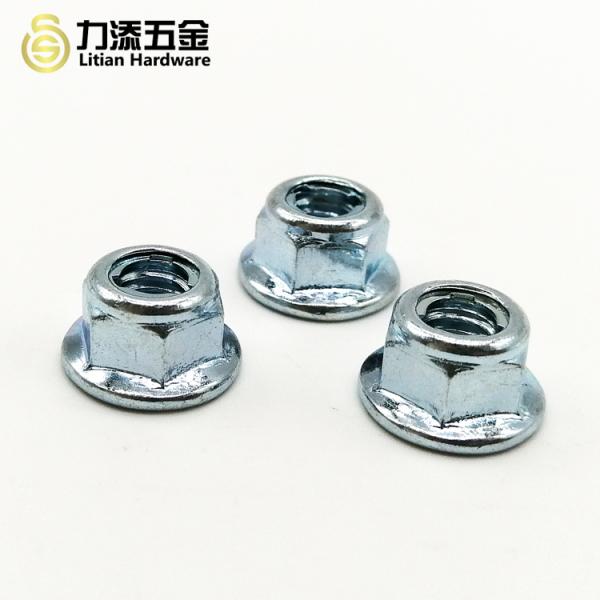 GB6184 GB6185 Stainless Steel Self Locking Nut , Din 980 Nut M10