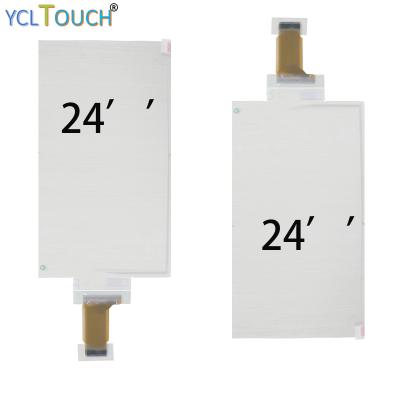 L'écran tactile de transparent de 85% déjouent USB 24 matériaux nanos de pouce