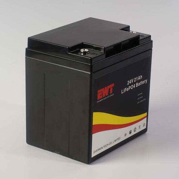 Qualidade de fábrica 24V 21AH Litio Ferro LifePO4 Bateria Pack
