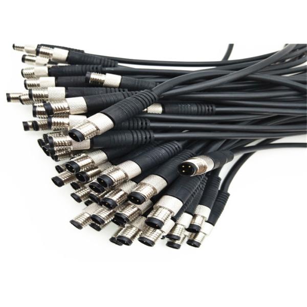 Круговой мужской женский соединитель кабеля М8 3пин датчика к Пин Джст тангажа 2 2.5мм - Эх кабель