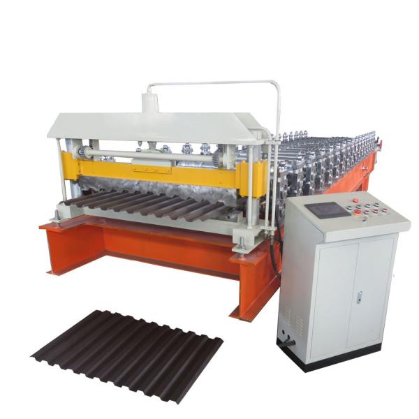 Панель металла настилая крышу вырезывание Rollformers 0.3mm листа гидравлическое