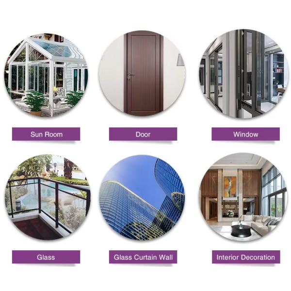 Sceaux industriels Sceaux en silicone résistant aux intempéries colle vitrée imperméable