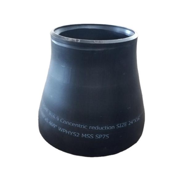 ASTM A234 WPB Bare Steel Pipe Fittings Reducer Without Coating