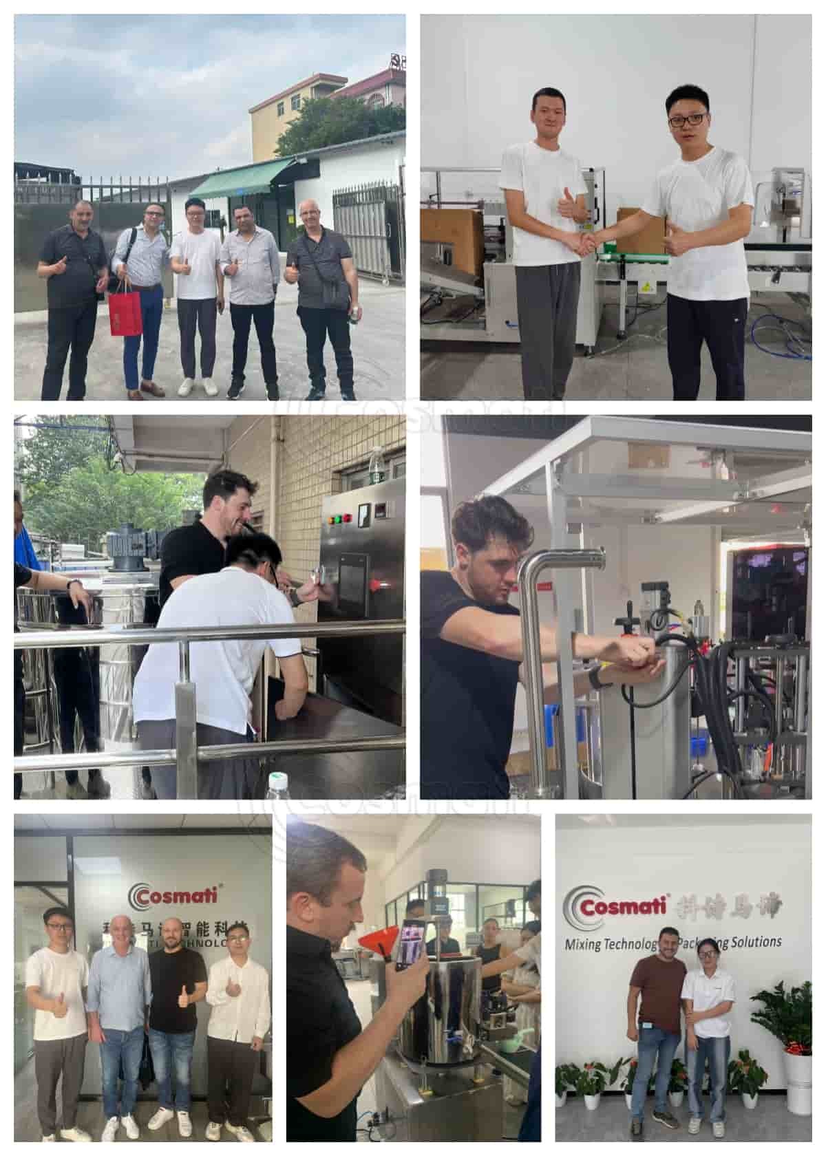 Automatic Servo Piston Filling Capping Labeling Line for Shampoo Cream Lotion