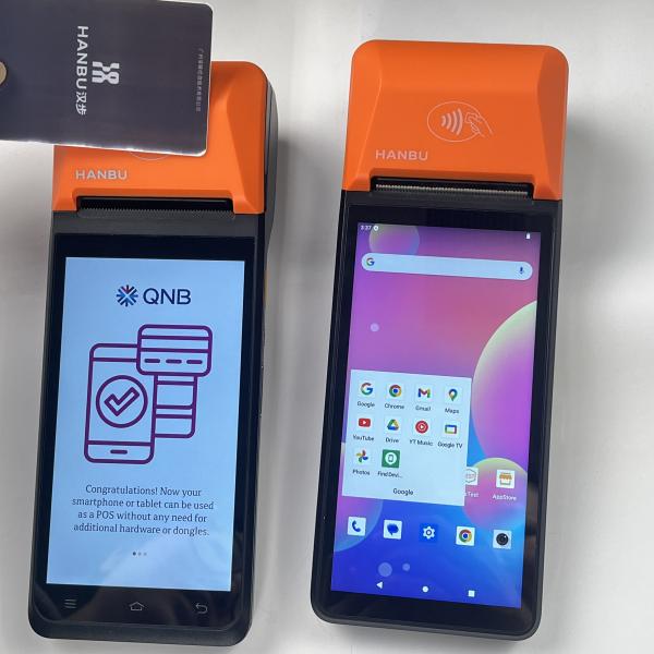 Customized Handheld POS 3GB RAM 32GB ROM Lottery POS System With Touch Screen