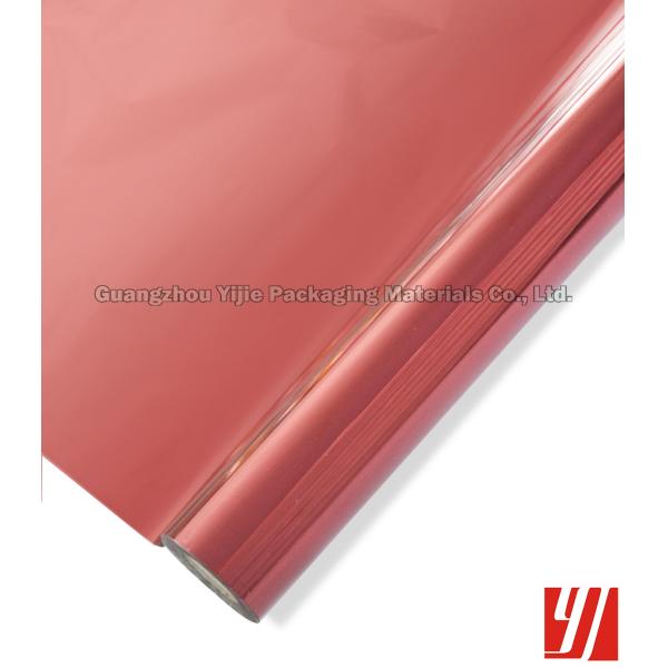 OEM 12 Micron Red Hot Stamping Foil For Magazines