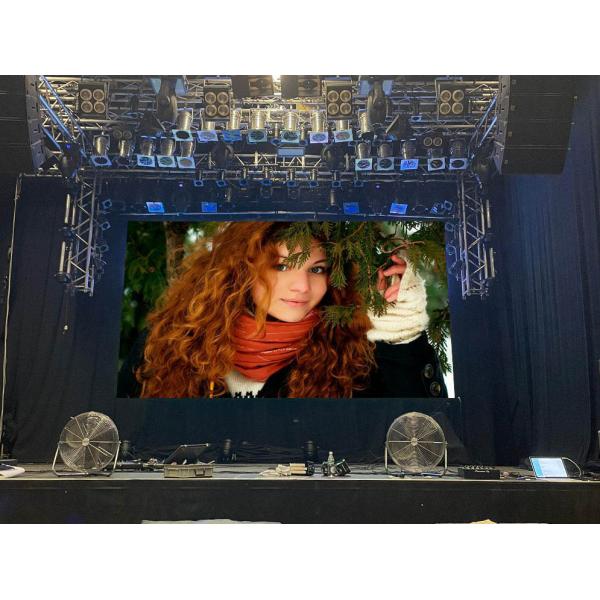 P3.91mm Indoor Rental LED Screen 500x1000mm With 3840Hz Refresh Rate