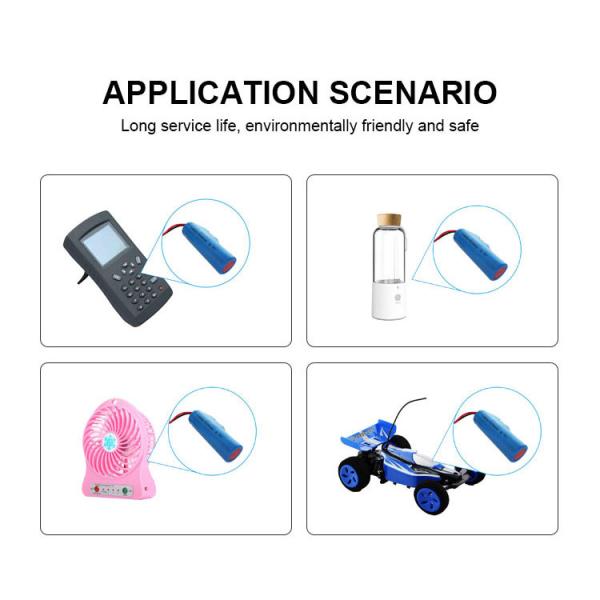 Customized Lithium Ion Battery Pack Promotional Li Ion 3.7v 500mah