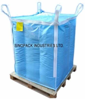 Baffle design dangerous chemical powder Storage Antistatic Fibc with sift proofing