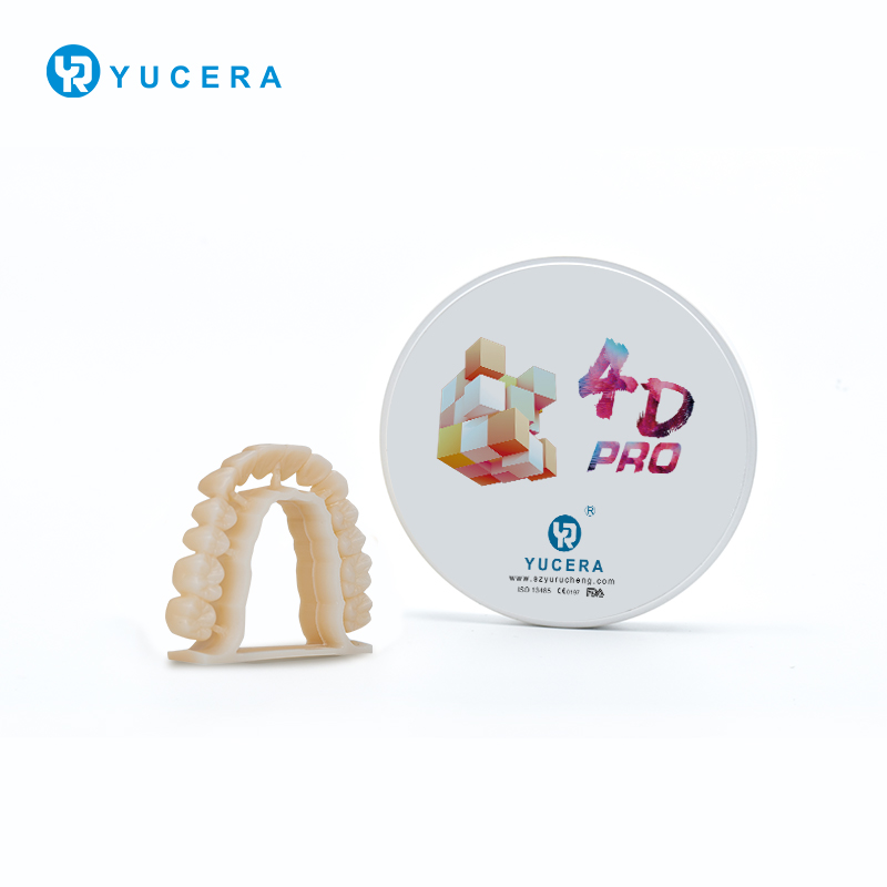 Yucera Dental 98mm Multilayer Zirconia Block  4D Pro Multilayer Zirconia Disc Open System