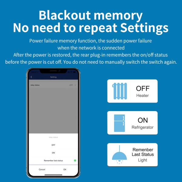 10A Homekit Smart Socket 110-240V Wifi Controlled Outdoor Socket
