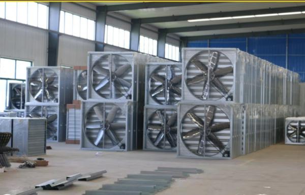 Dource Factory 44 56 Inch Wall Mounted Electric Exhaust Fan for Poultry Farm Factory Greenhouses Small Shutter Big Discount