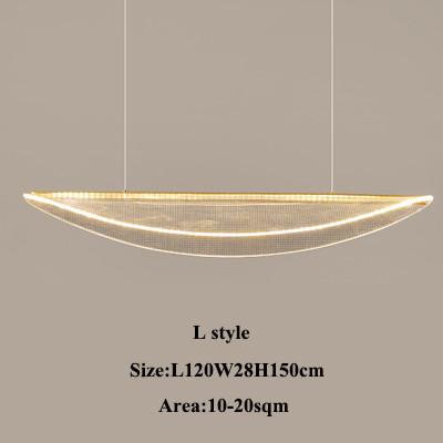 Modern LED Ceiling Pendant Lamp Home Dining Room Acrylic Lamp(WH-AP-585)