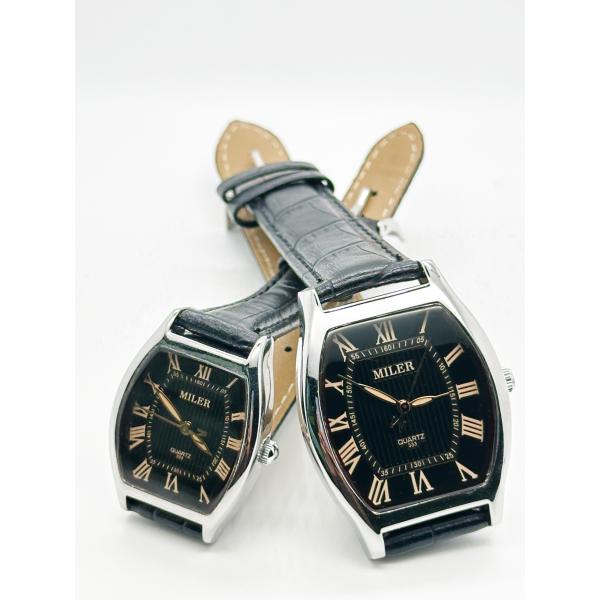 Нержавеющая сталь Овальный циферблат Светящийся пара наручные часы 30м водостойкие