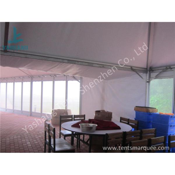 Aluminum Frame 8x8 Gazebo Canopy Tents , Outdoor High Peak Tents For Restaurant