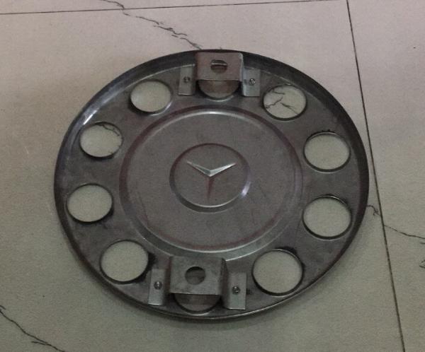 Custom 22.5 Inch Bus Wheel Covers / 10 Lugnuts Truck Wheel Trims Abti - Corrosion