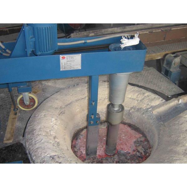 0-99 Min Refinement And Degassing Time Aluminum Refining Degassing Machine For Aluminum Production