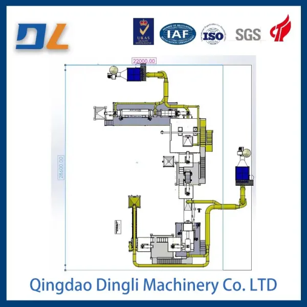Casting Phenolic Coated Sand Sand Production Line