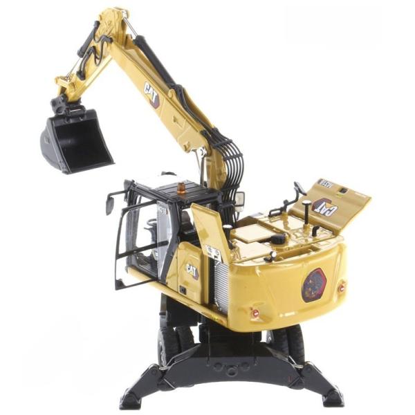 1/50 Scale Diecast Masters M318 Wheeled Excavator DM Construction Alloy Digger Model 85956