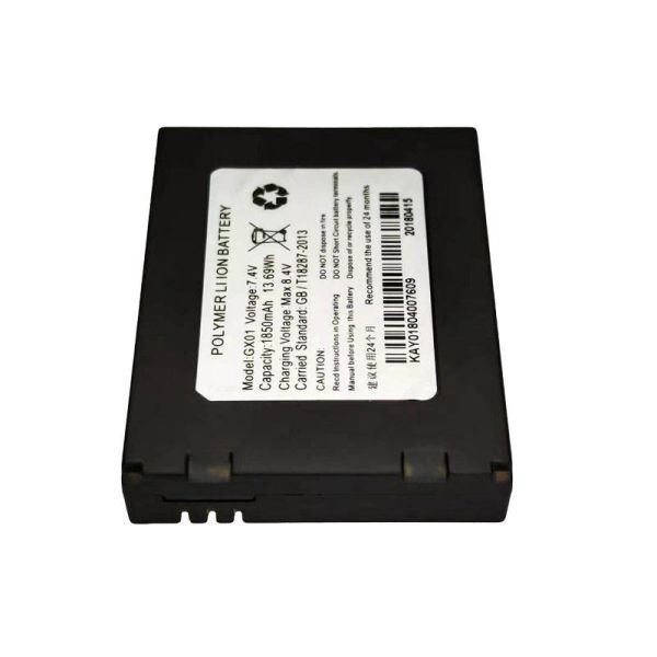 GX01 7.4V 1850mAh High Performance Rechargeable Lithium Ion Replacement Battery Pack for POS Terminals and Cordless Power Tools
