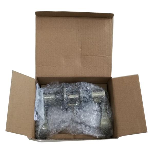 Цинковый сплав трубчатый рычаг Антикварный бронзовый дверной замок ручка набор Мортизаторный дверной замок