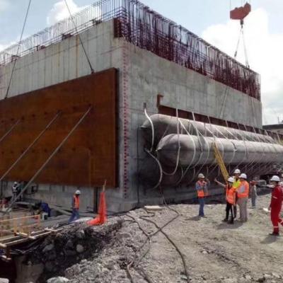 O rolo de borracha de flutuação ensaca Marine Heavy Lifting Airbags
