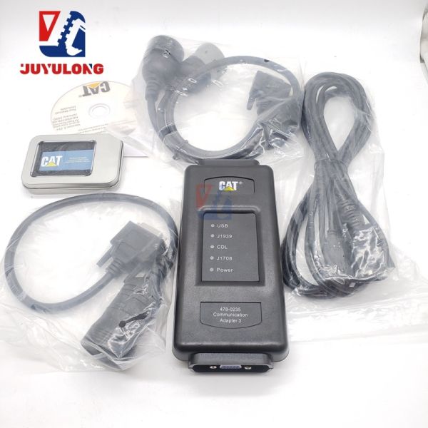 JUYULONG for CAT C3A DetectorET3 ET4 Engine Fault Detection Excavator Software Programming Four Generations 478-0235