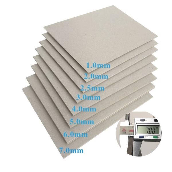 por grosso Fabricante de placas cinzentas placas cinzentas 0,5MM 1MM 2MM 3MM 4MM 250GSM-2500 GSM