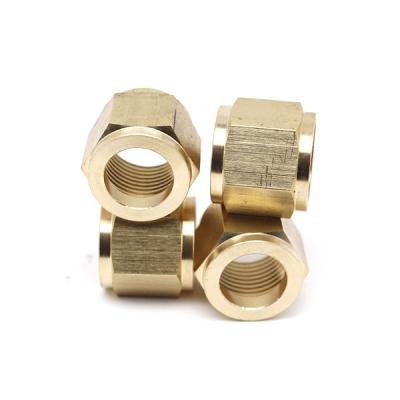 Limpando com jato de areia do serviço de bronze do OEM das peças do CNC o parafuso de bronze de anodização da porca