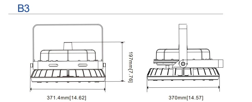 Светодиодный взрывозащитный свет ATEX сертифицированный High Bay Area Hanging Wall Mounted Zone 1 Zone 2 LNG Gas Station Нефтяная промышленность