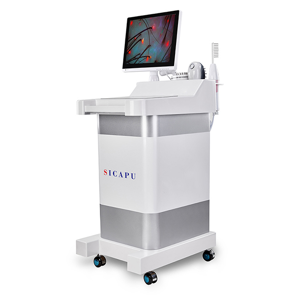 Máquina Eléctrica de Terapia Capilar de 120W para Salones de Belleza, Equipo de Prueba Capilar