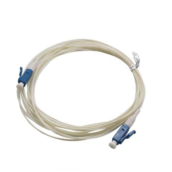 55dB Back Reflection Loss PVC Lc To Lc Fiber Jumper