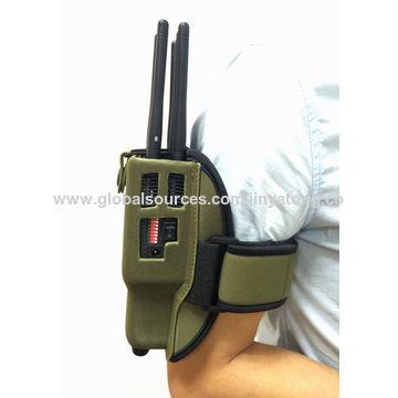 6 antennas portable WIFI 3G 4G cell phone jammers with nylon case cooling fans inside