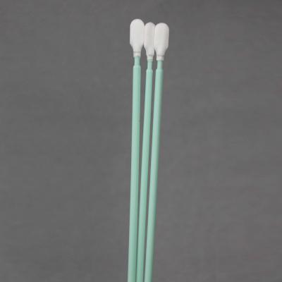 Cotonetes de limpeza sem fiapos de poliéster para sala limpa de 165 mm descartáveis ​​para impressoras