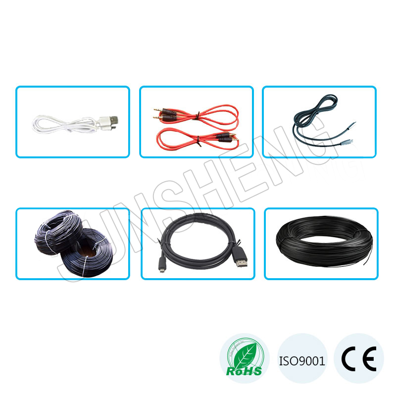 220V / 380V Electric Wire Coiling Machine Semi Auto Wire Bundling Machine