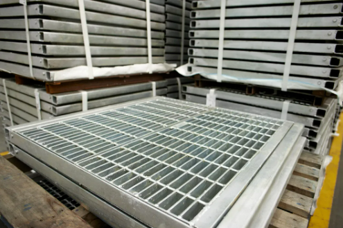Stainless Steel Bar Grating China Factory Galvanized Q235/Q345/SS304 Material