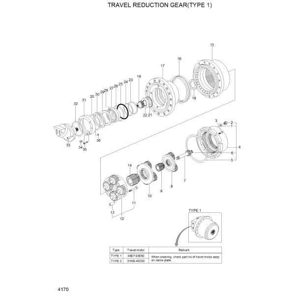 Винт ЗТАДЖ-00013 ВОЭ14604652 ЭК460Б коробки передач перемещения