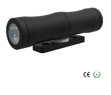 Светодиодные мини-бамбуковые трубчатые настенные фонари 1W*2 IP65 RGB водонепроницаемая настенная лампа вверх вниз наружное освещение