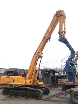 Yellow Color Concrete Pile Driving Machine High Construction Efficiency
